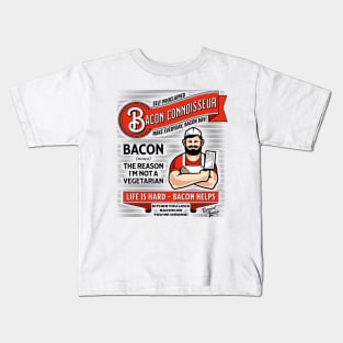 Bacon Connoisseur Kids T-Shirt